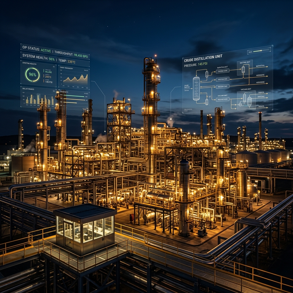 Refinería Oil & Gas